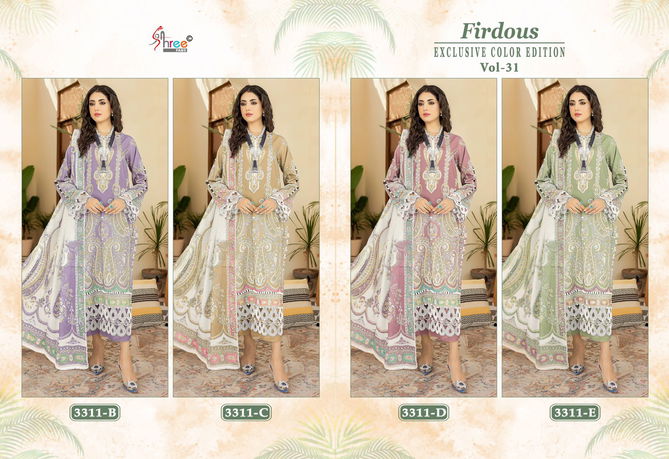 Firdous Color Edition Vol 31 By Shree Cotton Pakistani Suits Wholesale Price In Surat
